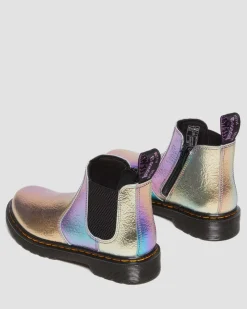 Cheap Junior 2976 Regenboog Gekreukte Leren Chelsea Laarzen UNISEX Sale Voor Kinderen|Laarzen