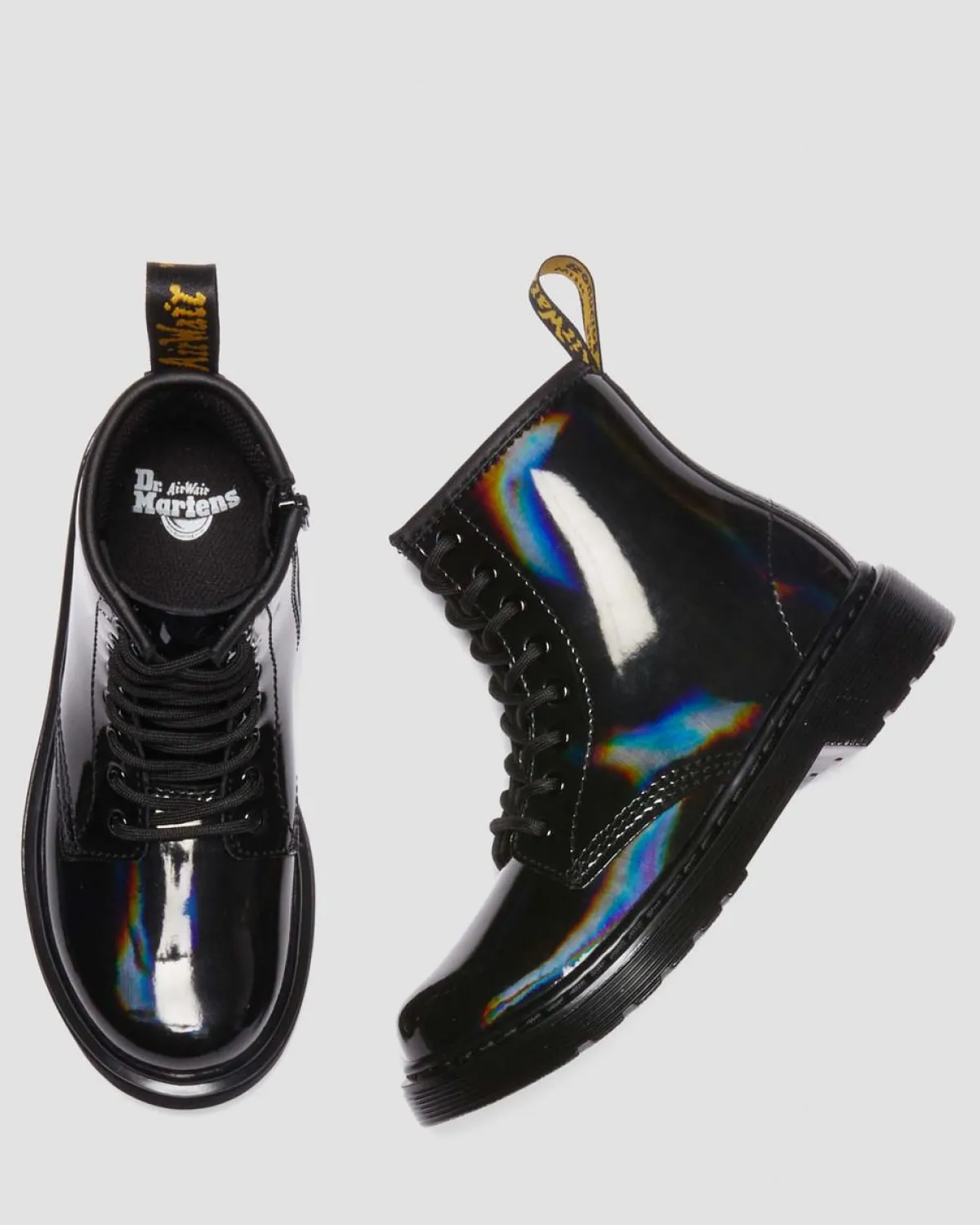 Hot Junior 1460 Regenboog Leren Veterlaarzen KIDS Laarzen|Jongens