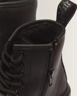Cheap Junior 1460 Serena Imitatiebont gevoerde Leren laarzen KIDS Laarzen|Meisjes