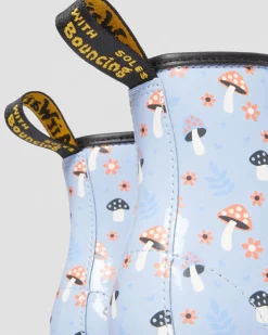 Best Junior 1460 Woodland Lakleren Veterlaarzen KIDS Sale Voor Kinderen