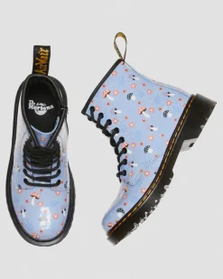 Best Junior 1460 Woodland Lakleren Veterlaarzen KIDS Sale Voor Kinderen