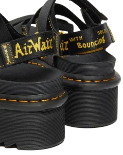 Outlet Kimber Logo Sandalen met Geweven Band WOMENS Lichte Sandalen|Platform Sandalen