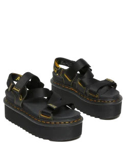 Outlet Kimber Logo Sandalen met Geweven Band WOMENS Lichte Sandalen|Platform Sandalen