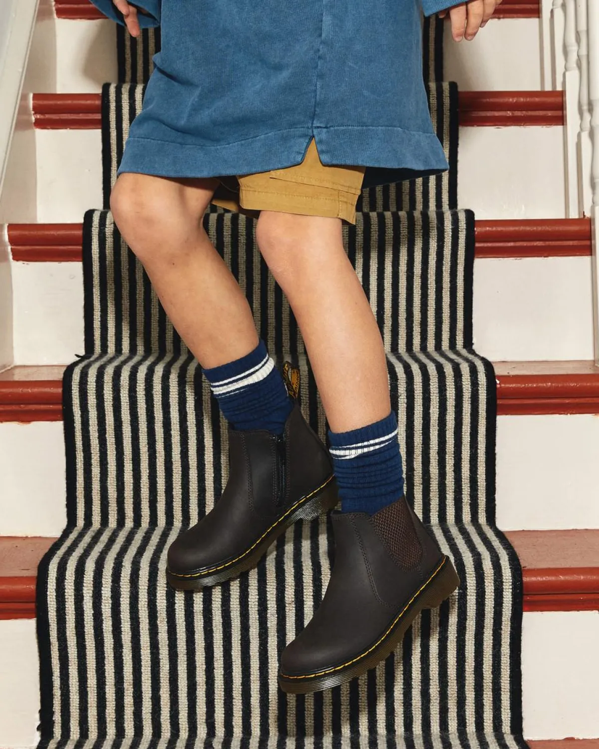 Outlet 2976 KIND LEREN CHELSEA BOOTS UNISEX Sale Voor Kinderen|Laarzen