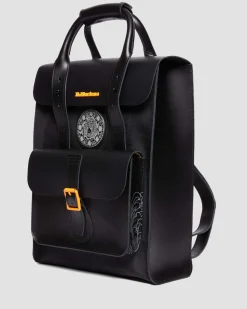 New King Nerd Leren Rugzak UNISEX Tassen|Rugzakken