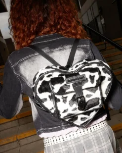 Clearance Koeienprint Hartvormige Tas UNISEX Accessoires Sale|Tassen