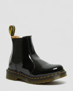 Shop 2976 Lakleren Chelsea Boots UNISEX Enkellaarzen|Chelsea Boots