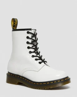 Outlet 1460 Lakleren Veterlaarzen WOMENS Veterlaarzen|Enkellaarzen