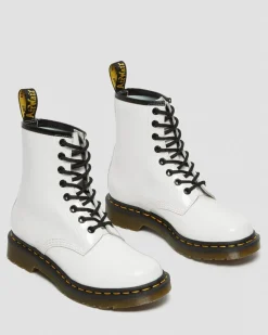 Outlet 1460 Lakleren Veterlaarzen WOMENS Veterlaarzen|Enkellaarzen