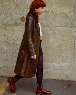 Cheap 2976 Leonore Abruzzo Imitatiebont Gevoerde Chelsea Laarzen GIFTS Chelsea Boots|Laarzen