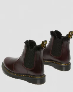 Shop 2976 Leonore Imitatiebont Gevoerde Chelsea Laarzen UNISEX Enkellaarzen|Chelsea Boots