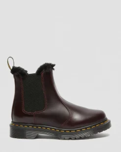 Shop 2976 Leonore Imitatiebont Gevoerde Chelsea Laarzen UNISEX Enkellaarzen|Chelsea Boots