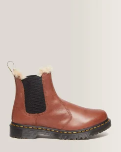 Cheap 2976 Leonore Imitatiebont Gevoerde Chelsea Boots WOMENS Winterlaarzen|Enkellaarzen