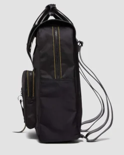 Best LITE ALPHA INDUSTRIES LEREN & NYLON RUGZAK UNISEX Tassen|Nieuw Binnen