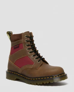 Shop 1460 Made in England Gevoerd Paneel Veterlaarzen UNISEX Heren Sale|Made In England