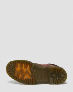 Shop 1460 Made in England Gevoerd Paneel Veterlaarzen UNISEX Heren Sale|Made In England