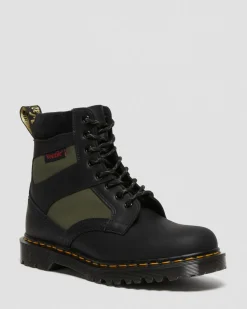 Sale 1460 Made in England Gevoerd Paneel Veterlaarzen UNISEX Heren Sale|Made In England