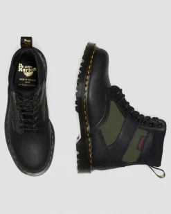 Sale 1460 Made in England Gevoerd Paneel Veterlaarzen UNISEX Heren Sale|Made In England