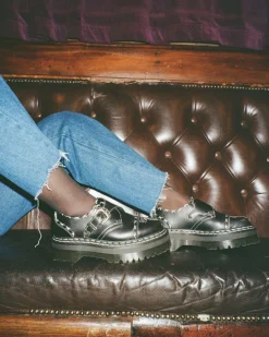 Store Monk Strap Quad Contrasterende Stee Platform Schoenen Nieuw Binnen|Trending Stijlen
