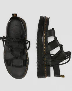 Online Nartilla Hydro Leren Gladiator Sandalen met Veters WOMENS Lichte Sandalen|Platform Sandalen