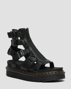 Shop Olson Leren Sandalen met Rits WOMENS Lichte Sandalen|Gladiator Sandalen