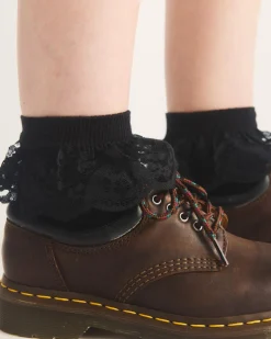 Discount Organic Katoenen Sokken met Ruches ACCESSORIES Sokken|Nieuw Binnen
