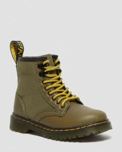 Hot 1460 Panel Leren Veterlaarzen voor Peuters UNISEX Sale Voor Kinderen