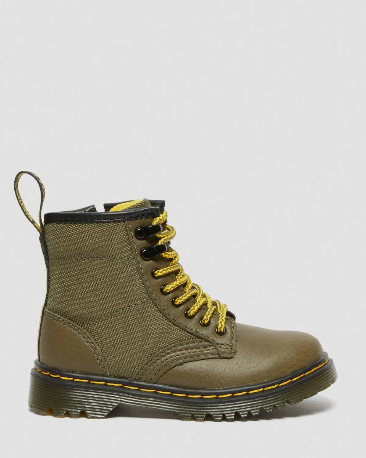 Hot 1460 Panel Leren Veterlaarzen voor Peuters UNISEX Sale Voor Kinderen