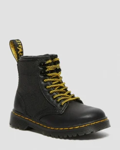 Best Sale 1460 Panel Leren Veterlaarzen voor Peuters UNISEX Sale Voor Kinderen