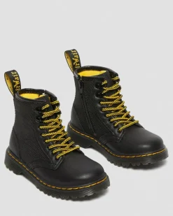 Best Sale 1460 Panel Leren Veterlaarzen voor Peuters UNISEX Sale Voor Kinderen