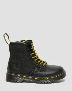 Best Sale 1460 Panel Leren Veterlaarzen voor Peuters UNISEX Sale Voor Kinderen