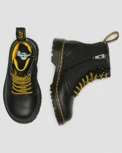 Best Sale 1460 Panel Leren Veterlaarzen voor Peuters UNISEX Sale Voor Kinderen