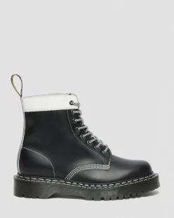 Cheap 1460 Pascal Bex Leren Contrast Veterlaarzen MENS Enkellaarzen|Veterlaarzen