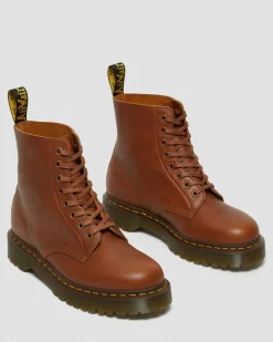 Flash Sale 1460 Pascal Bex Leren Laarzen UNISEX Platform Laarzen|Enkellaarzen