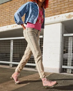 Hot 1460 Pascal Marmer Suède Veterlaarzen WOMENS Suède|Dames Sale