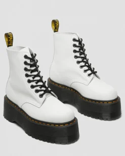 Online 1460 Pascal Max Leren Platformlaarzen UNISEX Dames Sale|Veterlaarzen