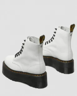 Online 1460 Pascal Max Leren Platformlaarzen UNISEX Dames Sale|Veterlaarzen