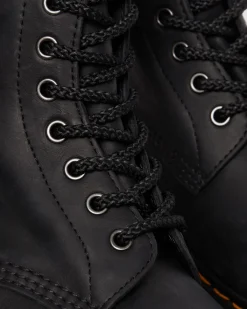 Best 1460 Pascal Waxed Volnerf Leren Veterlaarzen MENS Enkellaarzen|Veterlaarzen