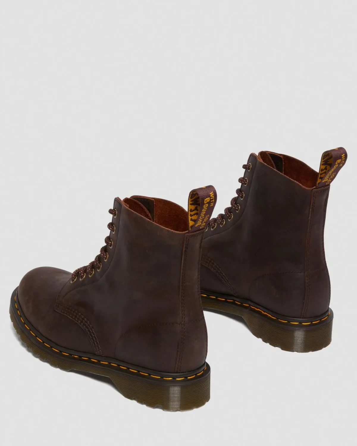 Flash Sale 1460 Pascal Waxed Volnerf Leren Veterlaarzen MENS Nieuw Binnen|Enkellaarzen