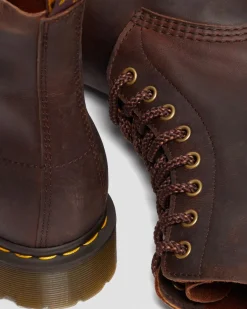 Flash Sale 1460 Pascal Waxed Volnerf Leren Veterlaarzen MENS Nieuw Binnen|Enkellaarzen