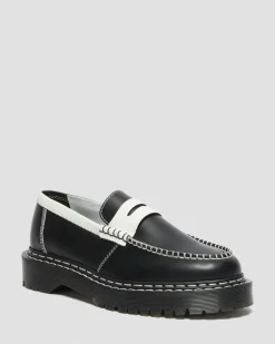 Shop Penton Bex Contrasterende Leren Loafers MENS Loafers|Schoenen