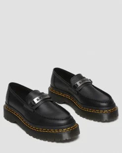Cheap Penton Bex Dubbele Steek Leren Loafers WOMENS Schoenen|Platform Schoenen