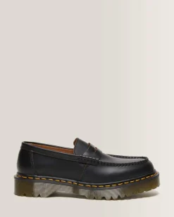 Shop Penton Bex Gele Steek Quilon Leren Loafers UNISEX Made In England|Made In England Schoenen