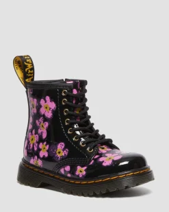 Best Peuter 1460 Floral Lak Laarzen KIDS Sale Voor Kinderen|Meisjes Schoolschoenen