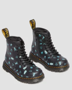 Outlet Peuter 1460 Glow in the Dark Bugs Veterlaarzen KIDS Sale Voor Kinderen|Laarzen