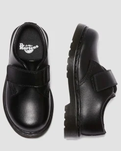 Sale Peuter Kamron Leren Velcro Oxford Schoenen met Band KIDS Meisjes Schoolschoenen|Jongens Schoolschoenen