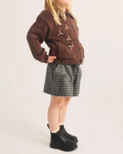 Outlet Peuter 2976 Leonore Imitatiebont Gevoerde Chelsea Boots KIDS Jongens|Laarzen