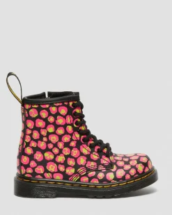 Online Peuter 1460 Luipaard Hydro Leren Veterlaarzen UNISEX Sale Voor Kinderen|Laarzen