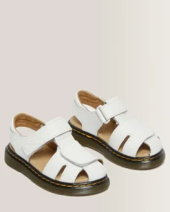 New Peuter Moby II Leren Velcro Sandalen met Riem KIDS Meisjes|Maat 22 Tot 27 - Peuter