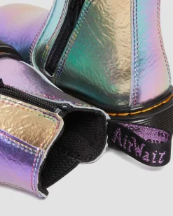 Outlet Peuter 2976 Regenboog Gekreukte Leren Chelsea Laarzen UNISEX Sale Voor Kinderen|Laarzen